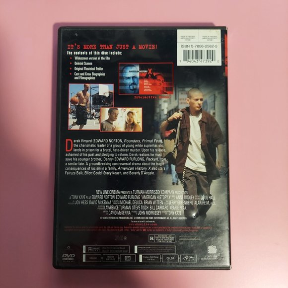 LIKE NEW American History X DVD - Picture 4 of 4
